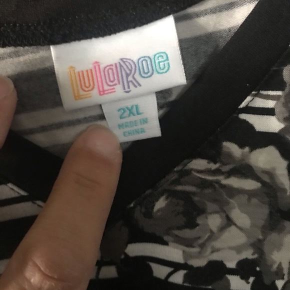 Lularoe long sleeved dress - Picture 3 of 4